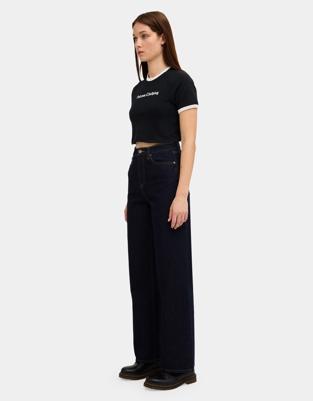 Volcom - Womens Stoned BF High Rise Denim Jeans