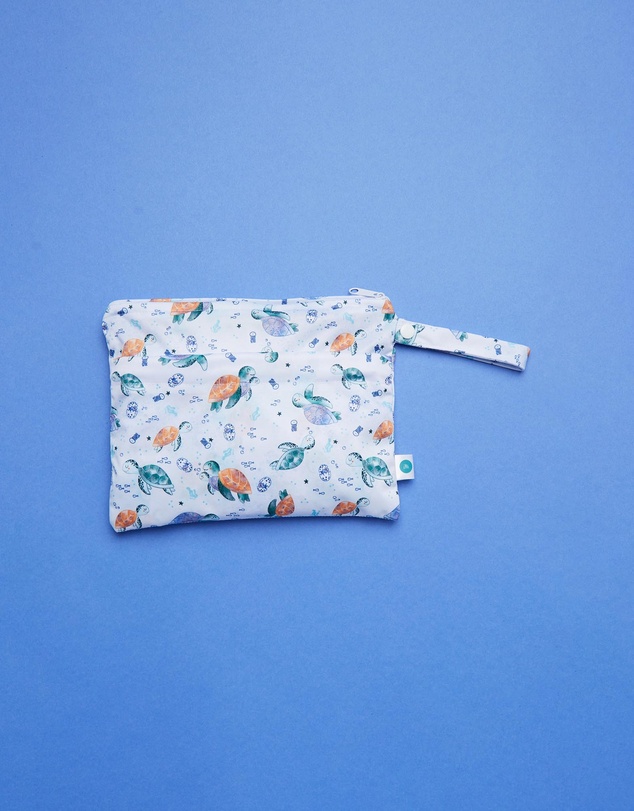itti bitti - Small Double Pocket Wetbag Pack - Crush
