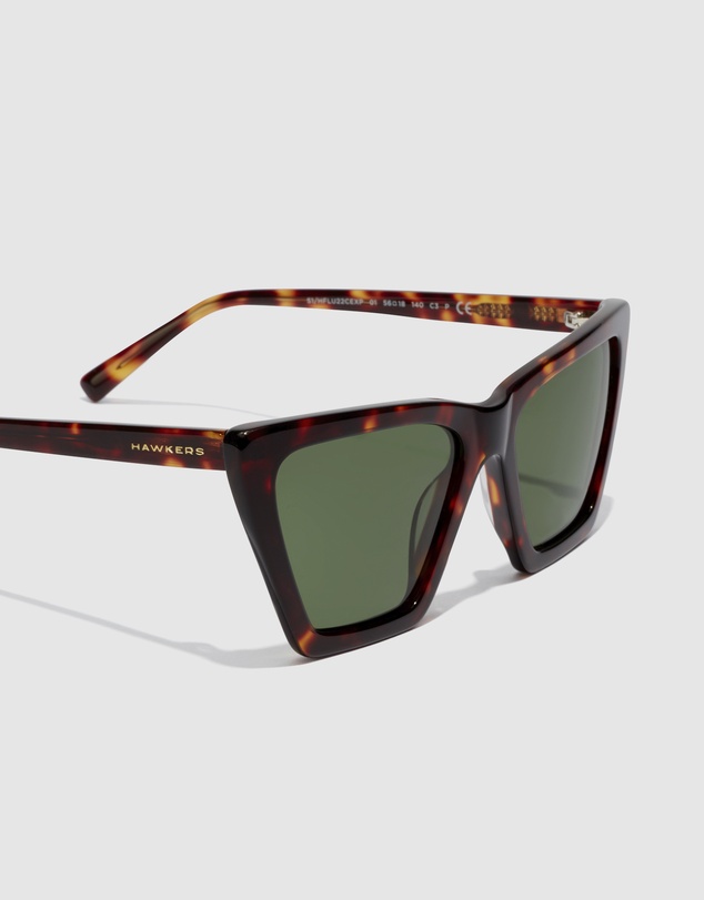 Hawkers Co - HAWKERS - Polarized Carey Alligator FLUSH Sunglasses for Men and Women UV400