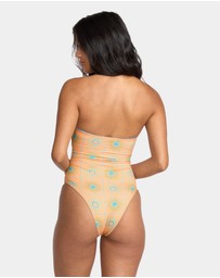 Billabong - Womens Shw Me Sun Reversible Trully Hi One Piece Swimsuit