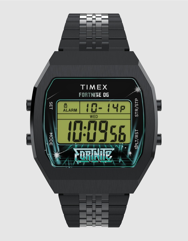 TIMEX - Timex x Fortnite T80 36mm Stainless Steel Bracelet Watch