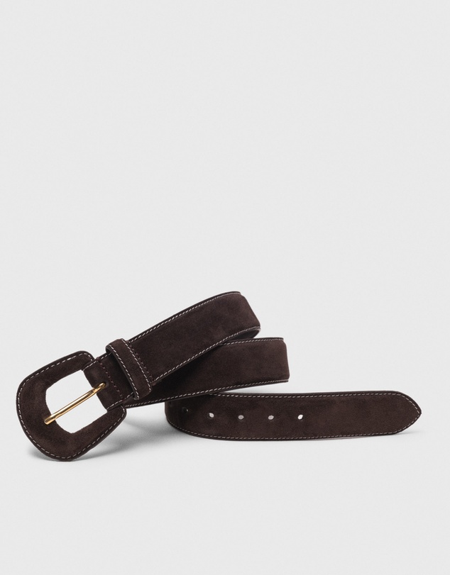 Maje - A Cover Suede Belt