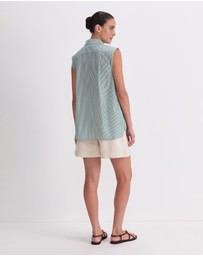 Sportscraft - Lily Voile Sleeveless Shirt