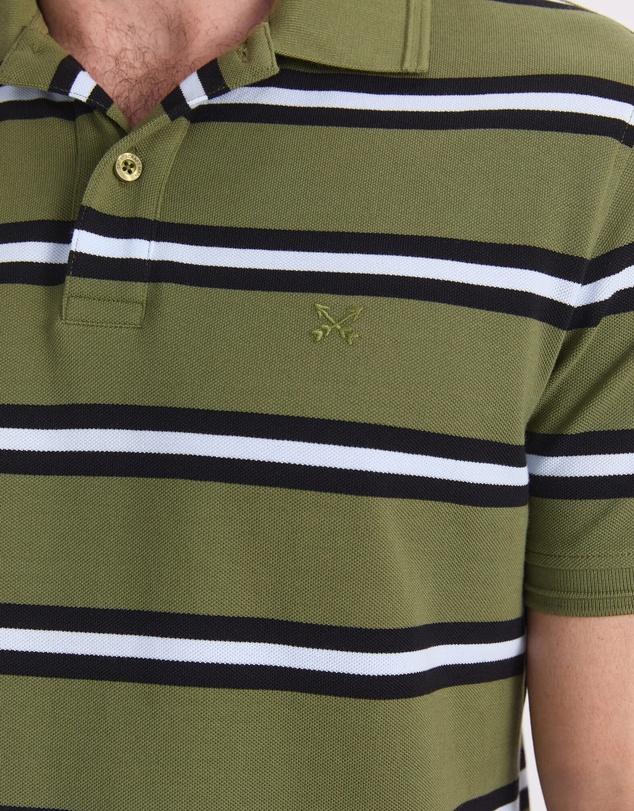 Sportscraft - Sc Bold Stripe Pique Polo