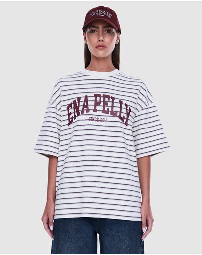 Burgundy Stripe