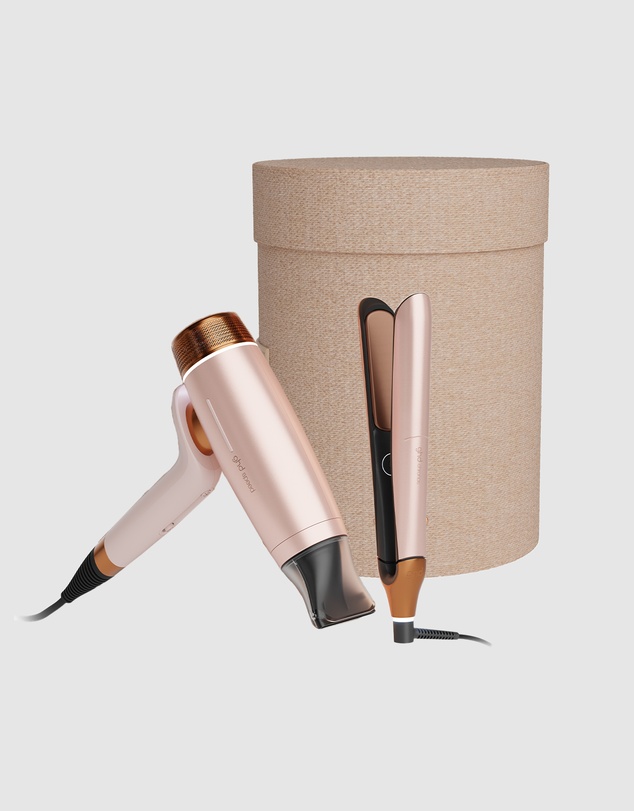 ghd - Deluxe gift set - chronos™ styler and speed hair dryer Limited Edition in Cashmere Beige