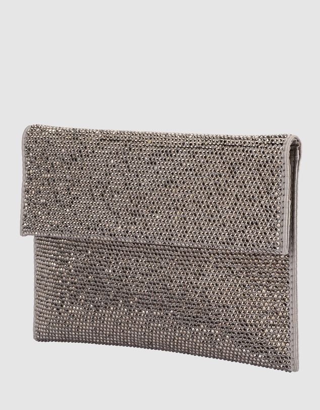 Olga Berg - Cara Crystal Envlope Clutch