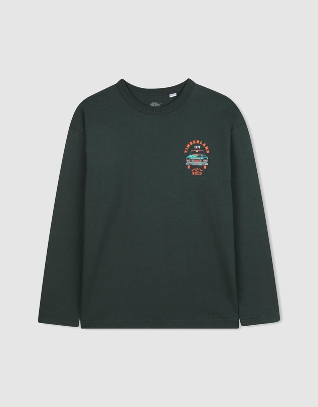 Timberland - Long Sleeve T-Shirt - Kids-Teens