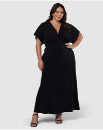 Pink Dusk by Curve Project - Scorching Maxi Dress