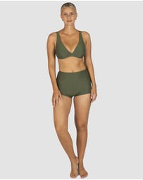Baku Swimwear - Rococco High Waist Boyleg Bikini Bottom