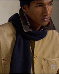 Polo Ralph Lauren - Flag Knit Wool-Blend Scarf