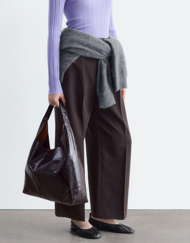 & Other Stories - Cropped Pleat Trousers