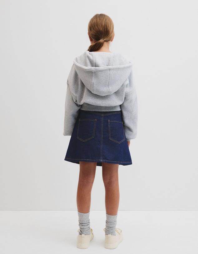 Country Road - Teen Australian Cotton Cropped Zip Through Jacket`