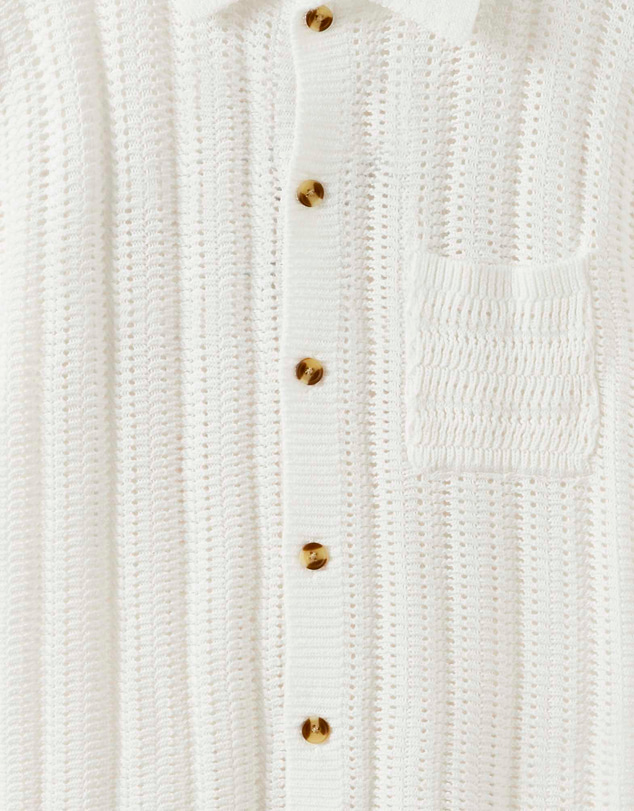 Cotton On Kids - Resort Knitted Shirt