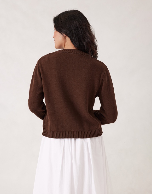 Ceres Life - Nelly Long Sleeve Knit Cardi