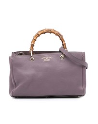 Pre-Loved by Azura Reborn - Pre-Loved Medium Calfskin Bamboo Shopper Satchel