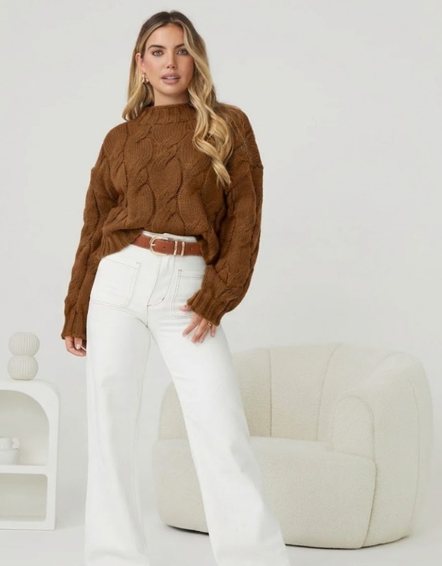 Esther & Co - Hadi Knit - Cinnamon