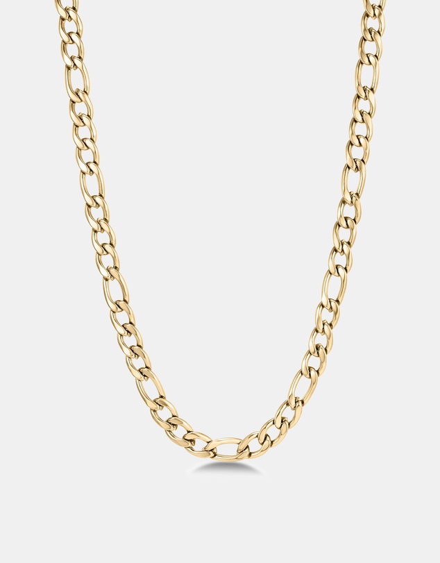 Eclectics - Token Figaro Chain Necklace