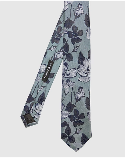 Tarocash - Claude Floral Silk Tie