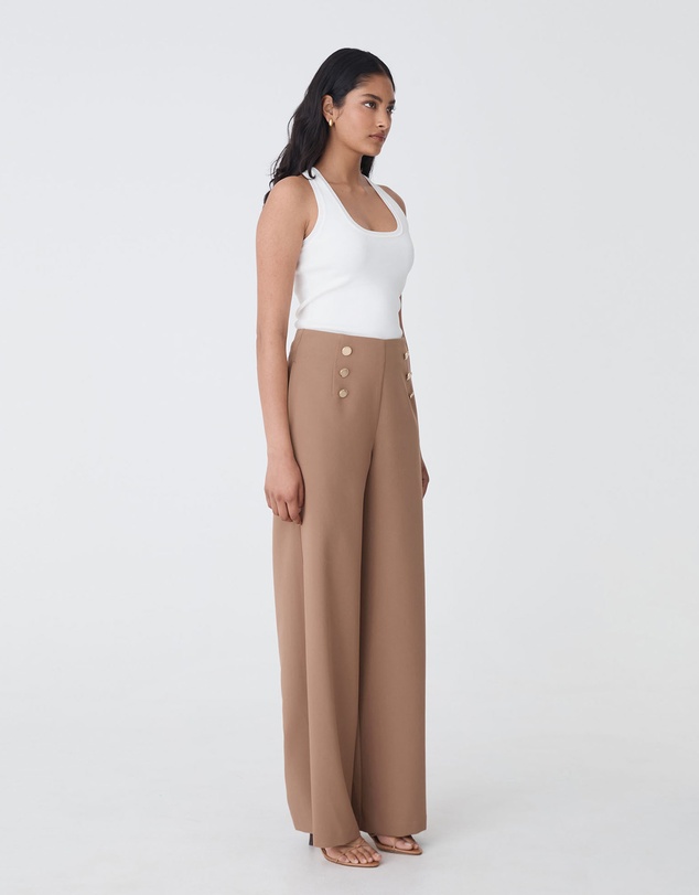Forcast - Evie Wide Leg Sailor Pants