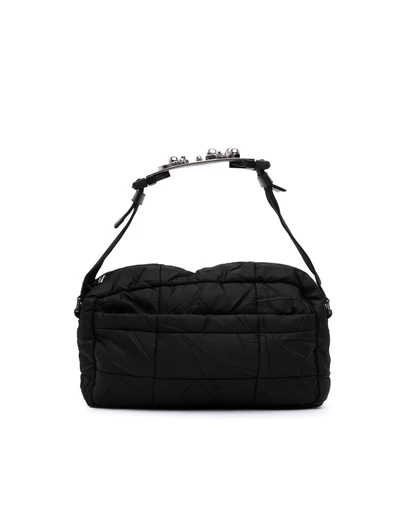 Pre-Loved by Azura Reborn - Pre-Loved Quilted Tessuto Messenger Bag