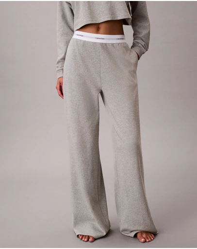 Calvin Klein - Logo Cotton Jersey Pants