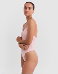 Pinky & Kamal - Ruched Leotard