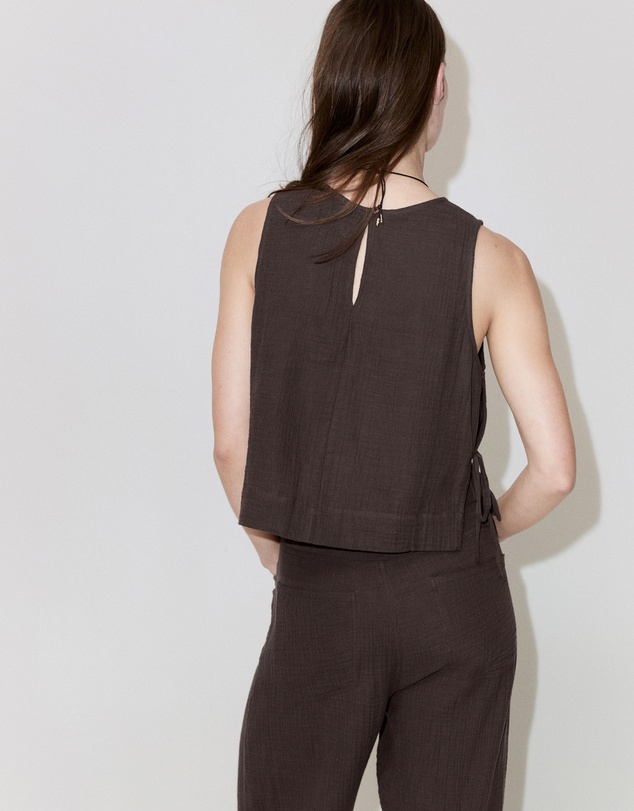 M.N.G - Bambula Tie Top