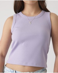 Decjuba Kids - Harper Logo Tank - Teens