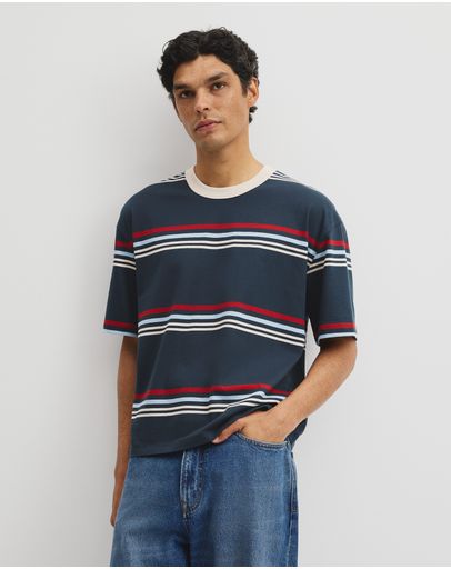 Navy Stripe