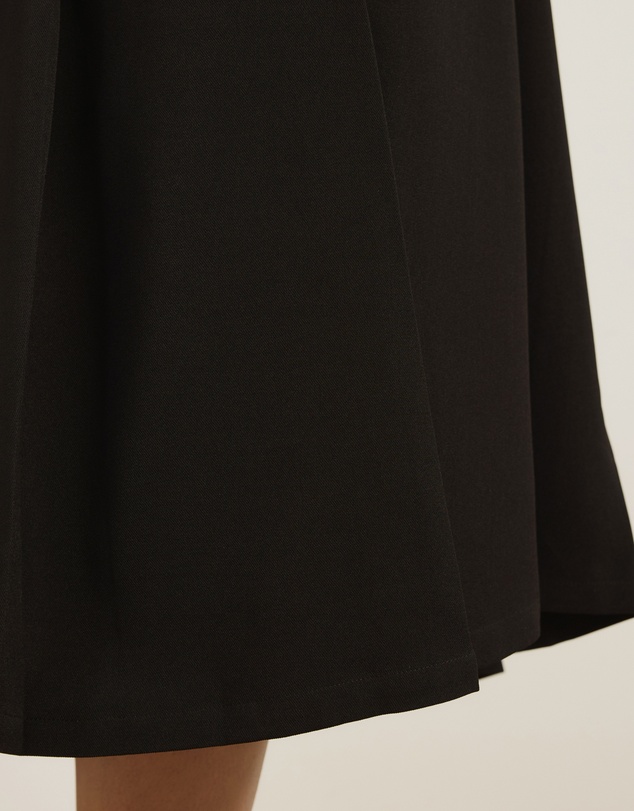 Atmos&Here Curvy - Lux Pleated Midi Skirt