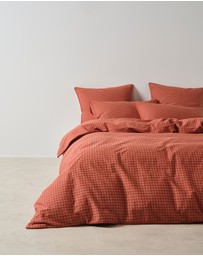 Linen House - Volley Check Quilt Cover Set