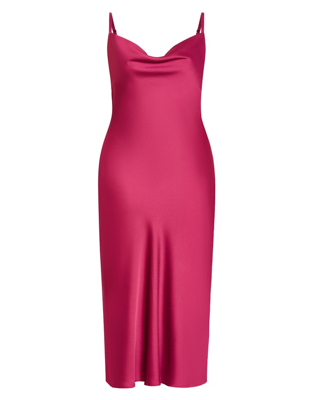 City Chic - Satin Slip Dress