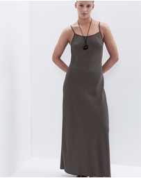 UNISON - Spot Slip Dress
