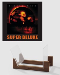 Universal Music - Soundgarden Superunknown - Double Vinyl Album & Crosley Record Storage Display Stand