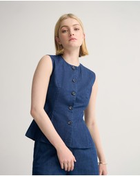 Oxford - Katie Denim Waistcoat