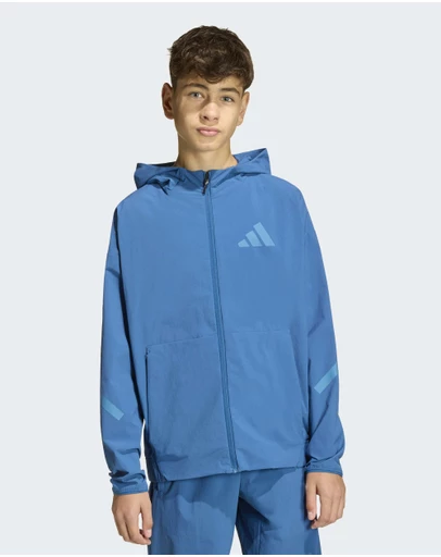adidas Sportswear - Z.N.E. Woven Travel Cover Up Track Top Kids
