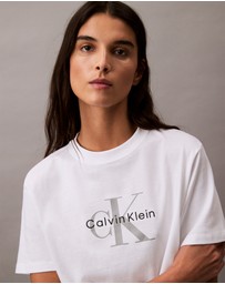Calvin Klein Jeans - Embroidered Monogram Logo Tee