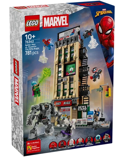 LEGO - 76342 Spiderman vs Mysterio The Daily Bugle