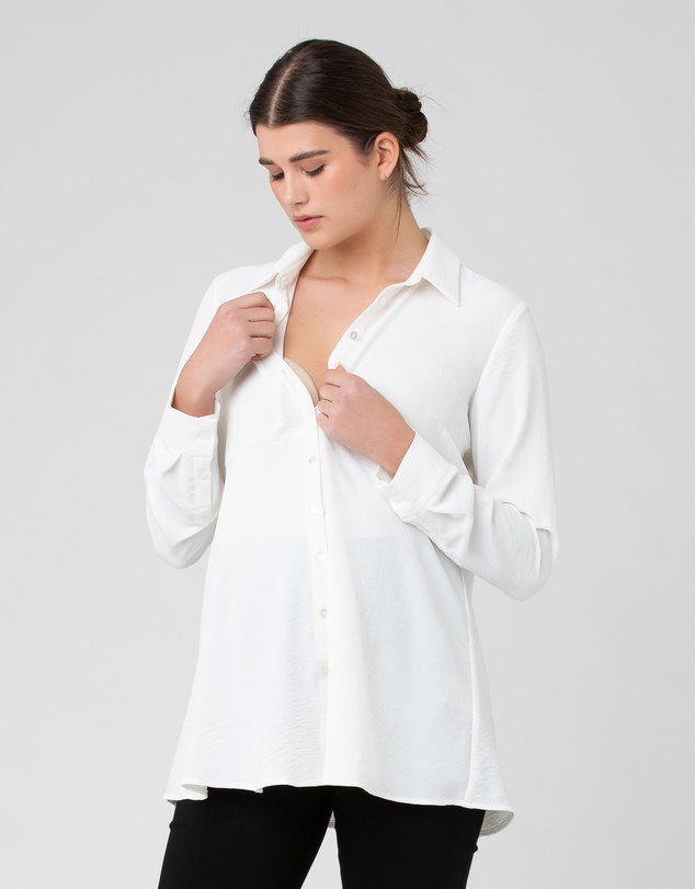 Ripe Maternity - Tina Peplum Shirt