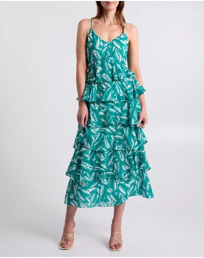 David Lawrence - Cyrus Tiered Dress