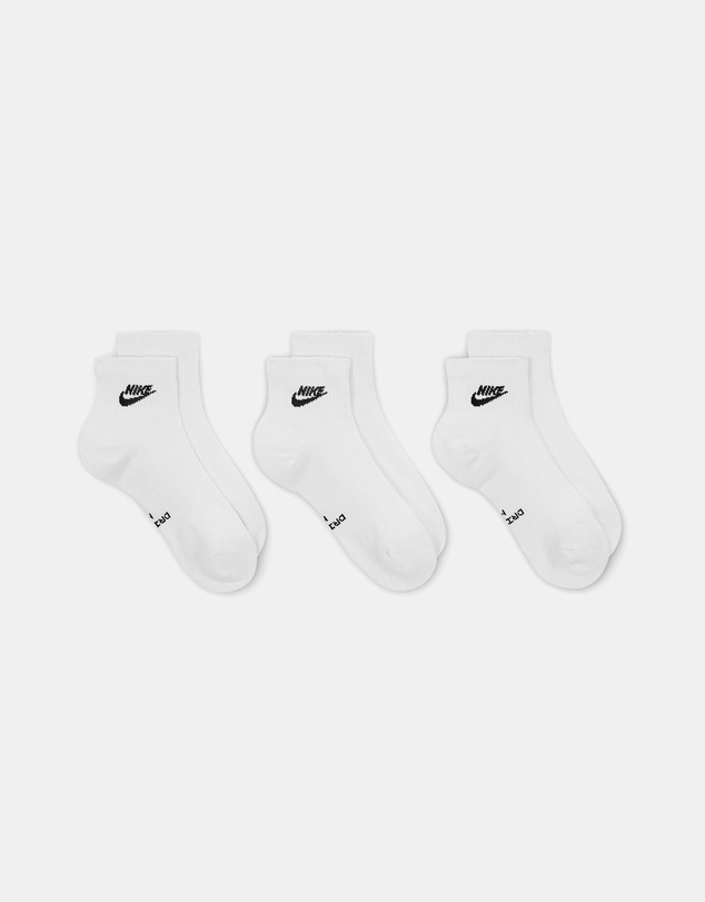 Nike - 3-Pack Everyday Elevated Ankle Socks