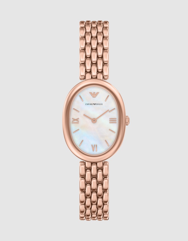 Emporio Armani - Rose Gold Analogue Watch