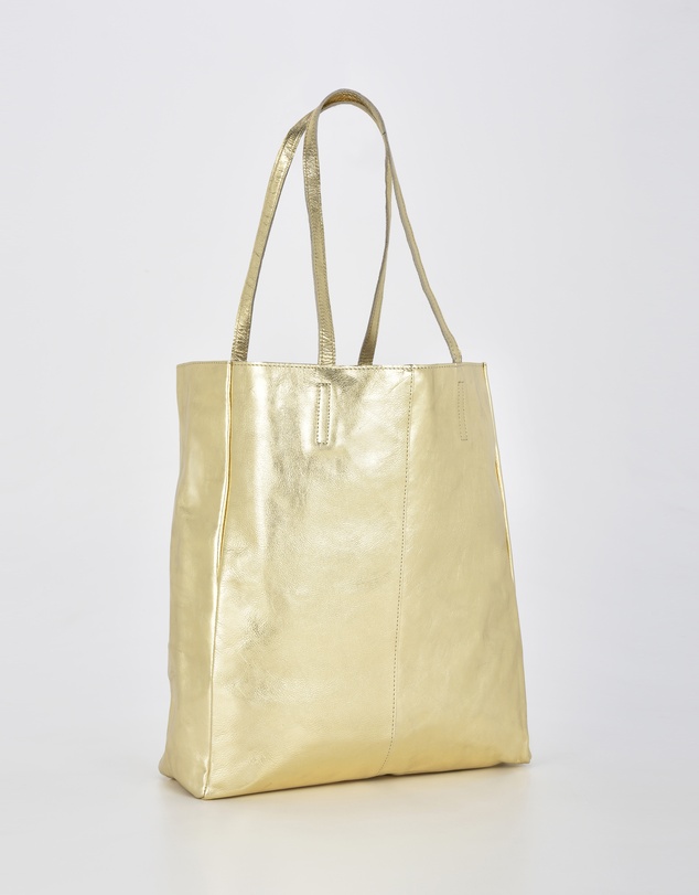 Cobb & Co - Venus Metallic Leather Tote