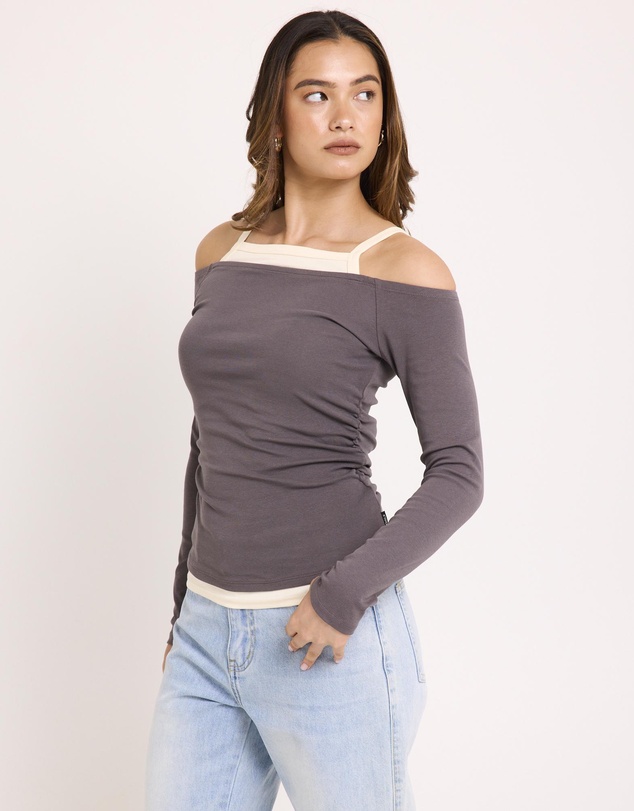 Insight - Eva Layered Long Sleeve Top