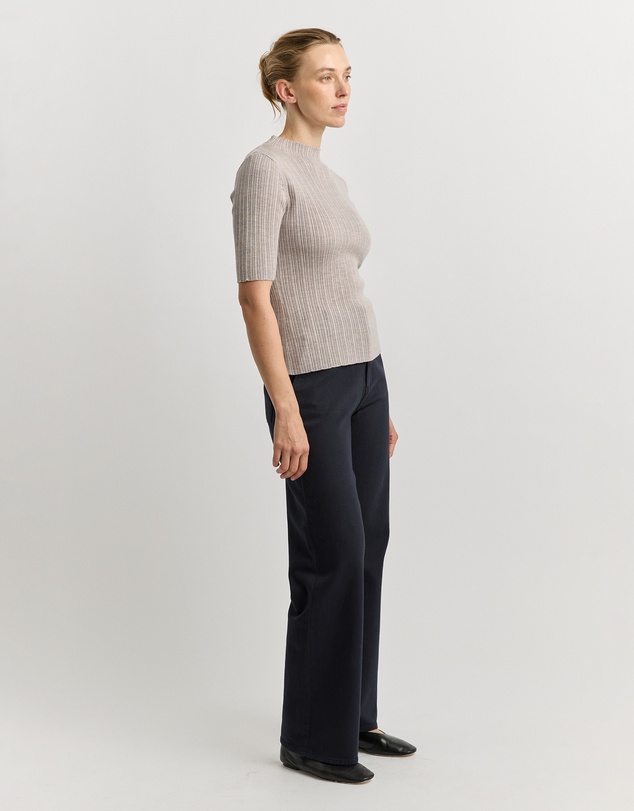 Toorallie - Variegated Rib Top