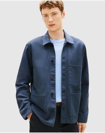 Tommy Hilfiger - Washed Denim Chore Jacket