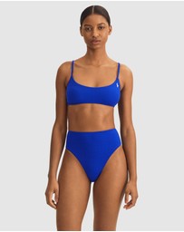 Polo Ralph Lauren - Cable Jacquard High Leg High Waist Bikini Bottom