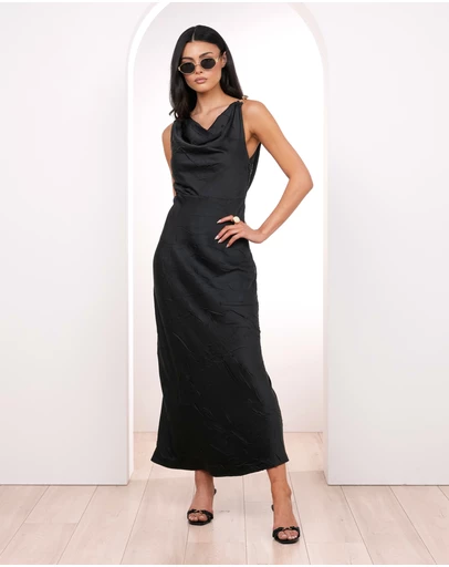 Pilgrim - Demi Cowl Neck Maxi Dress
