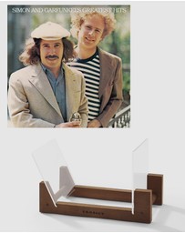 Sony Music - Simon & Garfunkel Greatest Hits Vinyl Album & Crosley Record Storage Display Stand